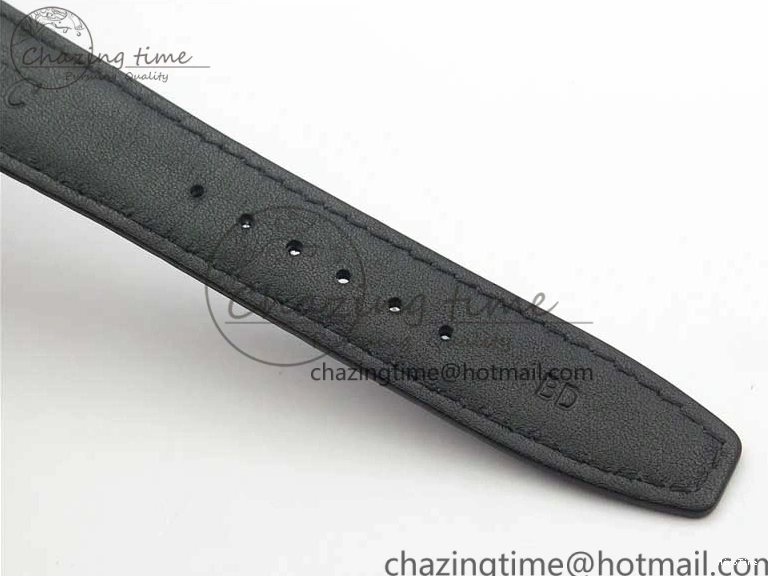 MIROTIME 0505 Portuguese Real PR Real Annual Calendar IW503502 ZF 1:1 Best Edition Black Dial Steel Markers on Black Leather Strap A StreetReady 7134